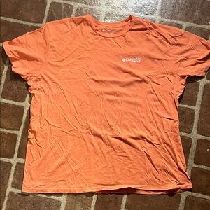 Columbia Men's Fishing Muted Orange Tee